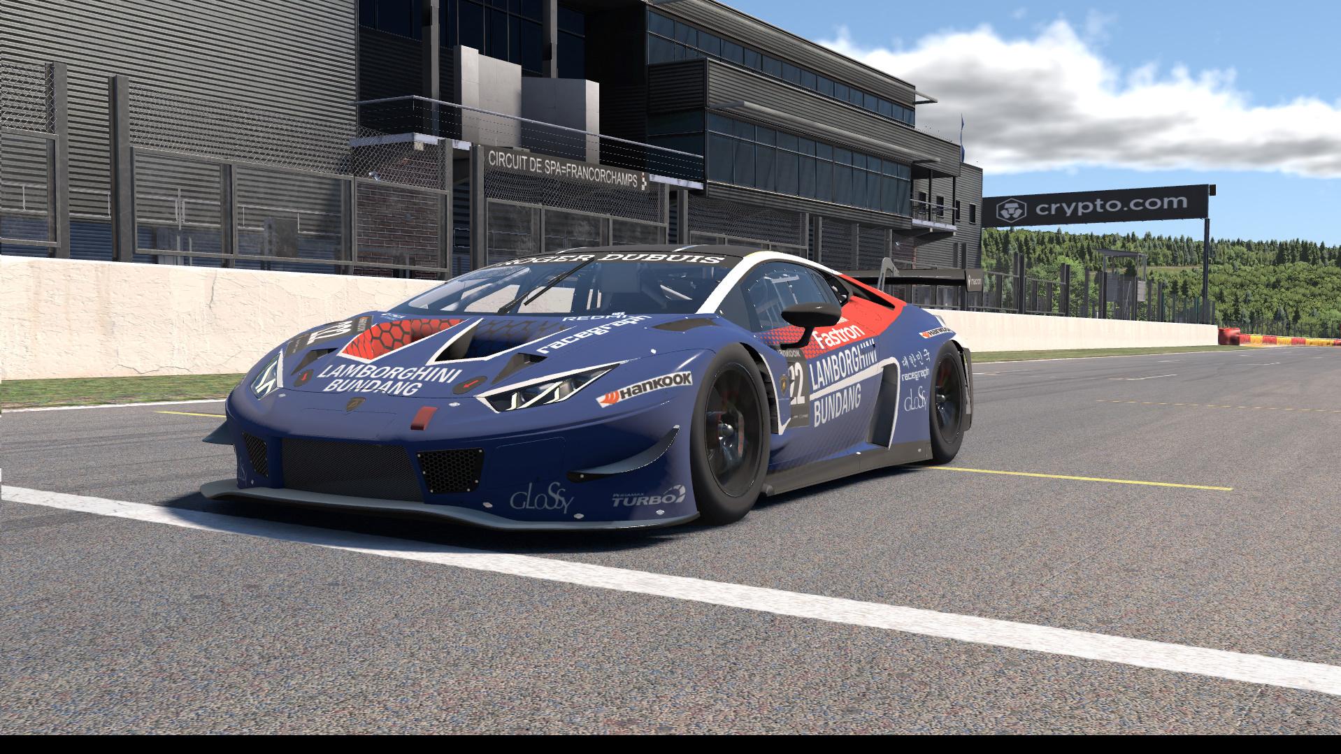 Preview of Racegraph - Lamborghini supertrofeo AISIA 2025 Livery by Yongjae Lee2