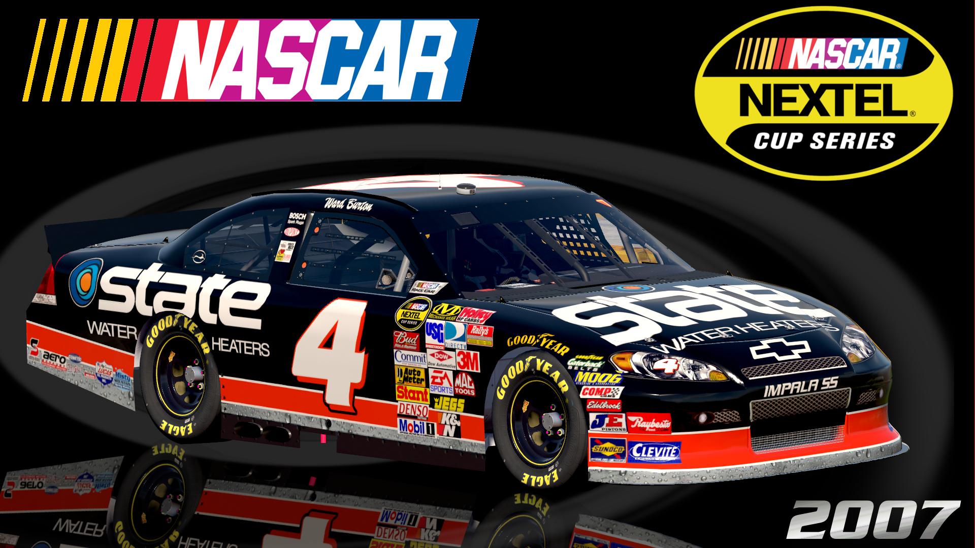 Preview of #4 Ward Burton 2007 State Water Heaters Impala SS COT by Christian Budd