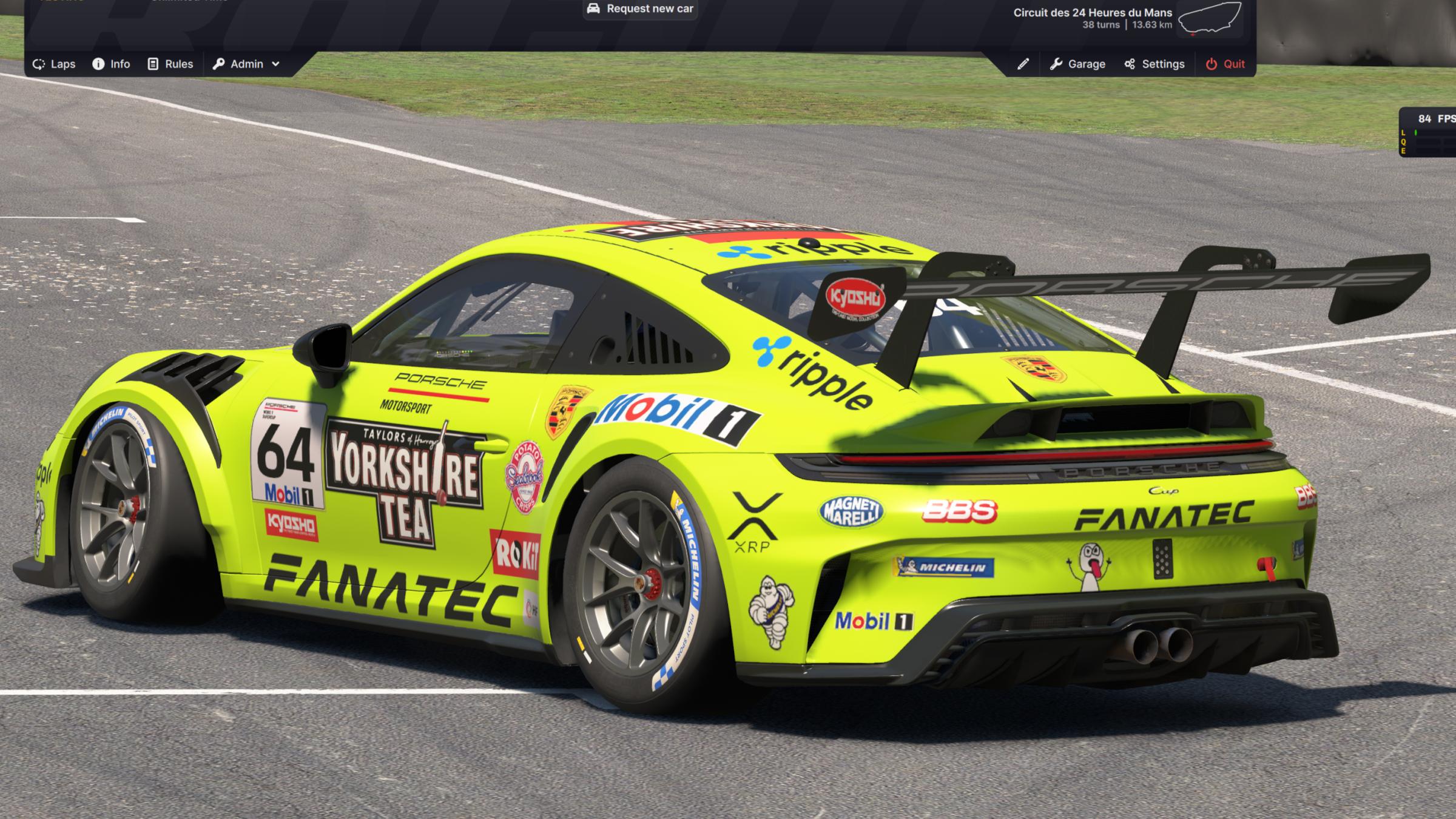 Preview of Porsche 911 Cup Yorkshire Racing by Mark B.