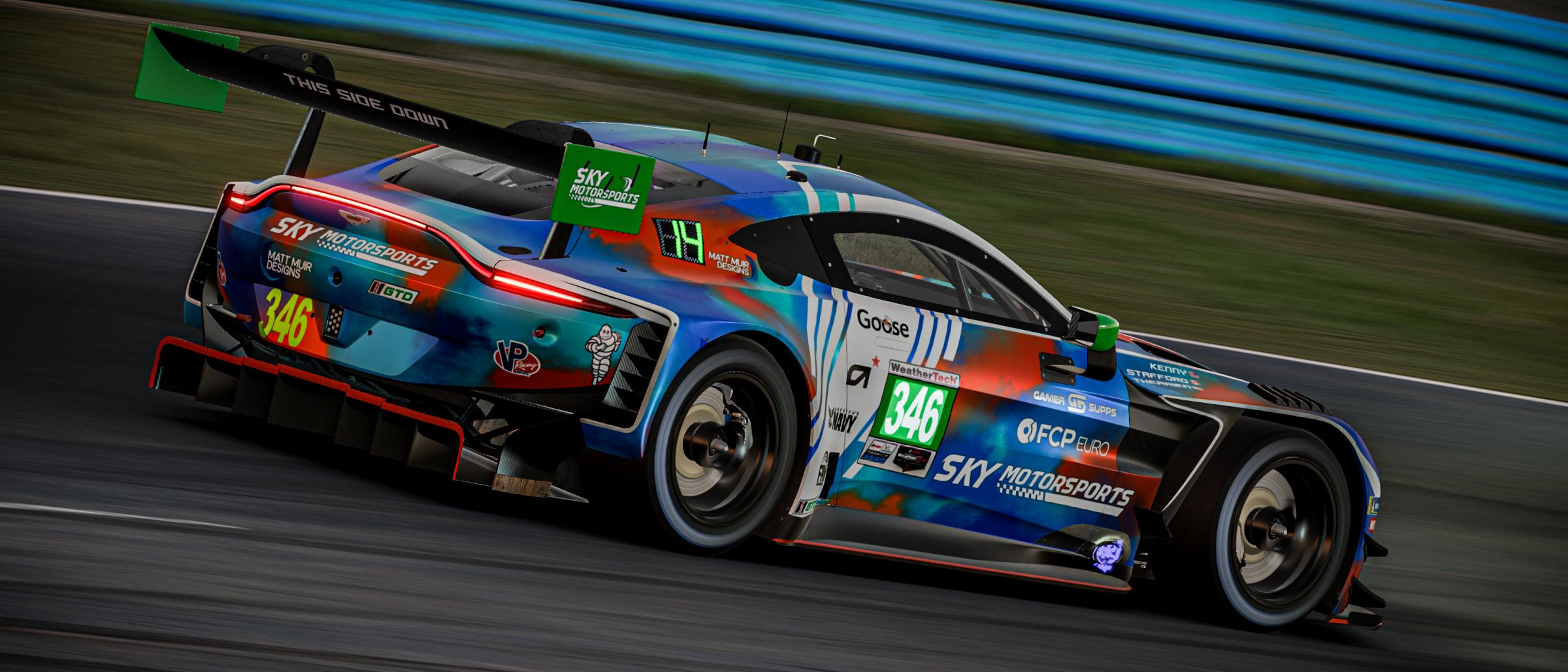 Preview of Sky Motorsports 2026 Daytona 24 Aston Martin by Matt Muir