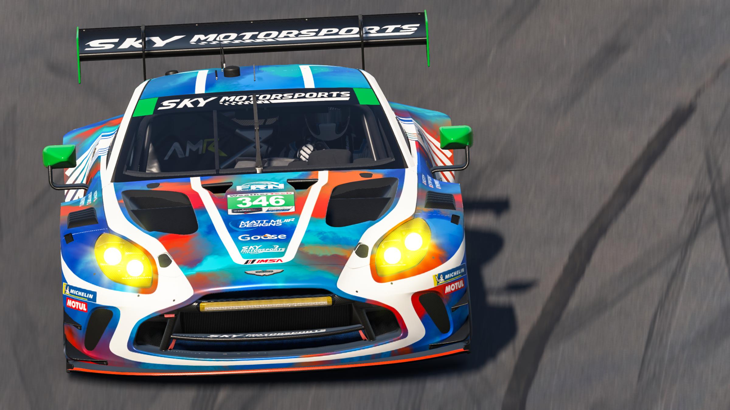 Preview of Sky Motorsports 2026 Daytona 24 Aston Martin by Matt Muir