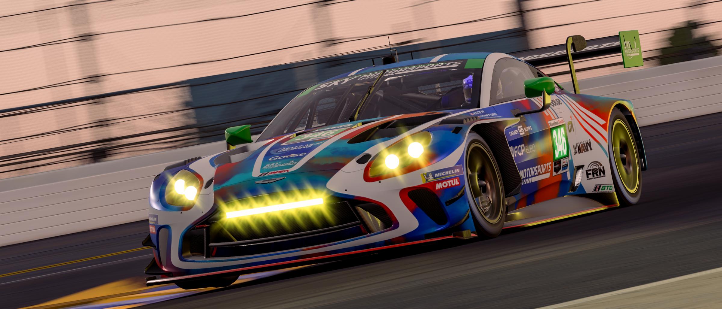 Preview of Sky Motorsports 2026 Daytona 24 Aston Martin by Matt Muir