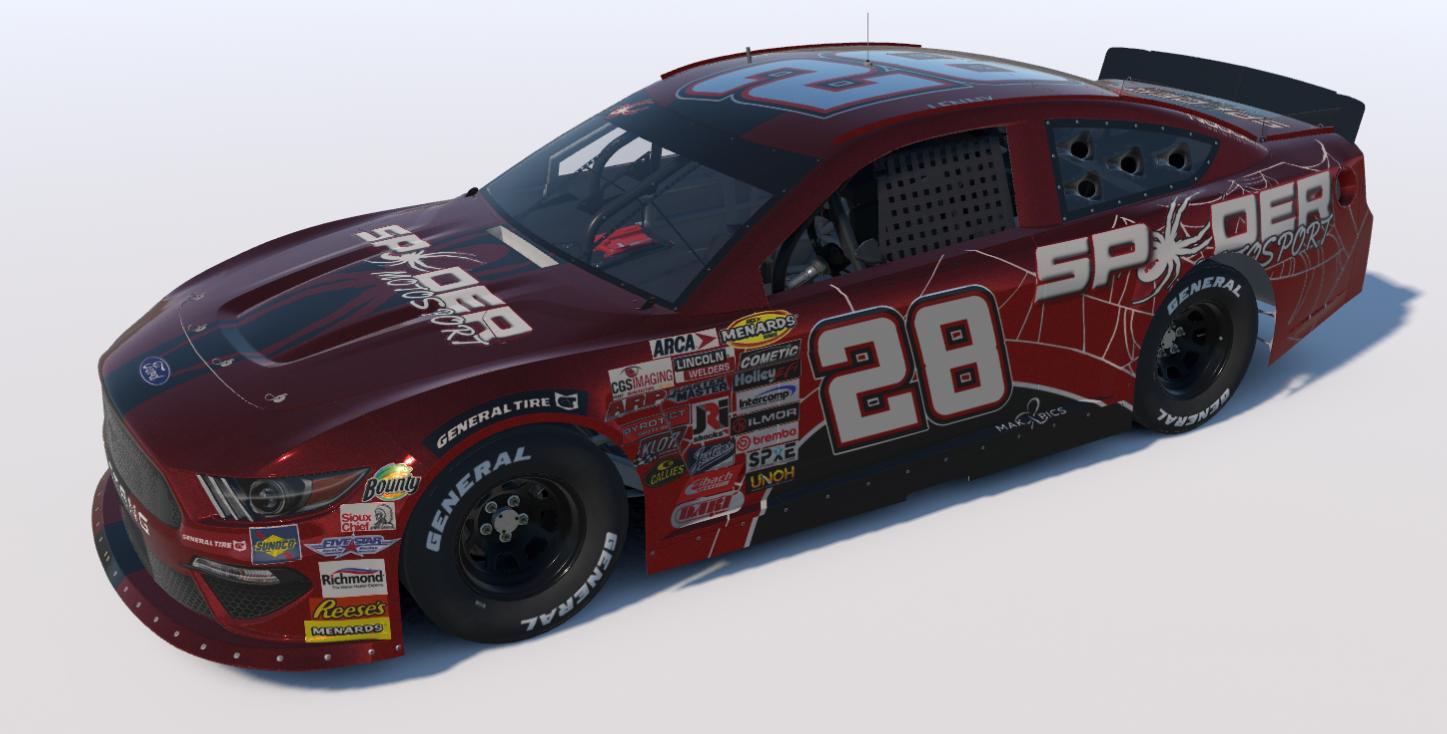 Preview of ARCA 28 Spyder Ford Mustang by Scott R Leonard