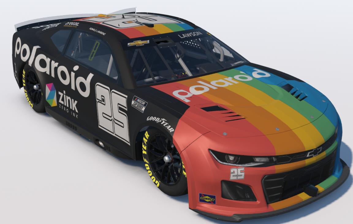 Preview of Polaroid NASCAR Cup Series Next Gen Chevrolet Camaro ZL1 2022 by Ronald Lawson2