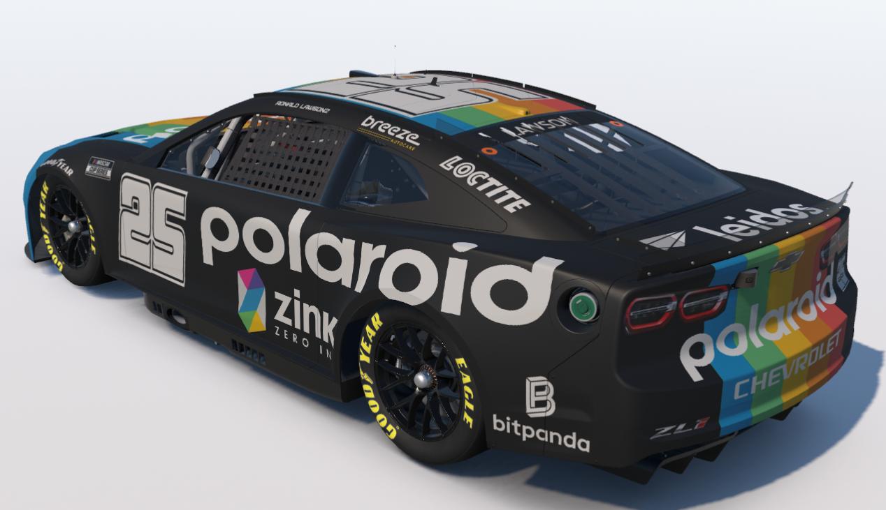 Preview of Polaroid NASCAR Cup Series Next Gen Chevrolet Camaro ZL1 2022 by Ronald Lawson2