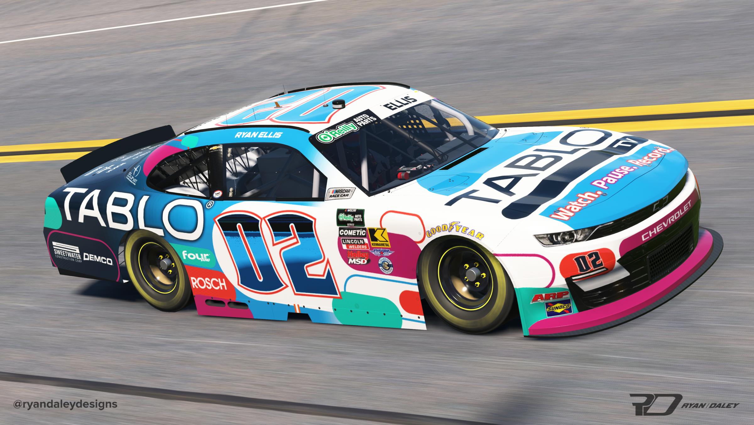 Preview of Official 2026 #02 Ryan Ellis Tablo TV Primary With Numbers by Ryan Daley