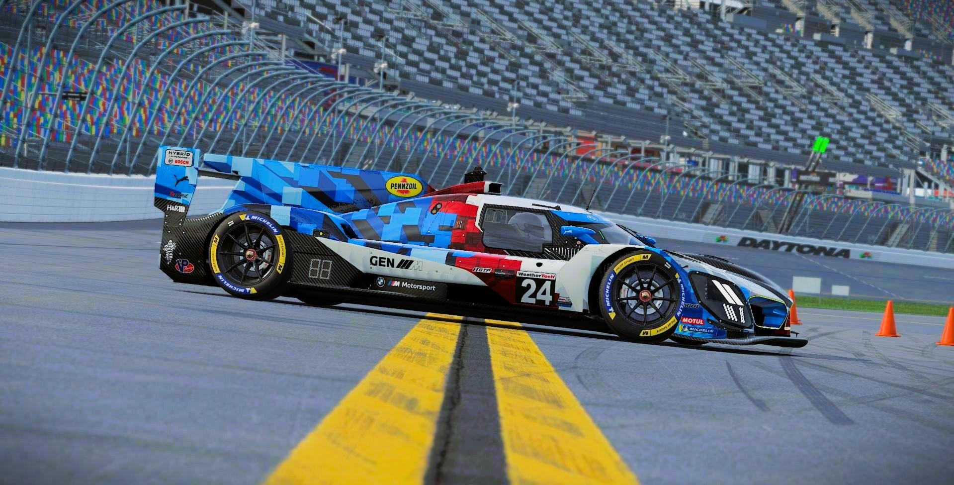 Preview of Team WRT #24 BMW M Hybrid V8 2026 IMSA Livery by Samuel J Ball