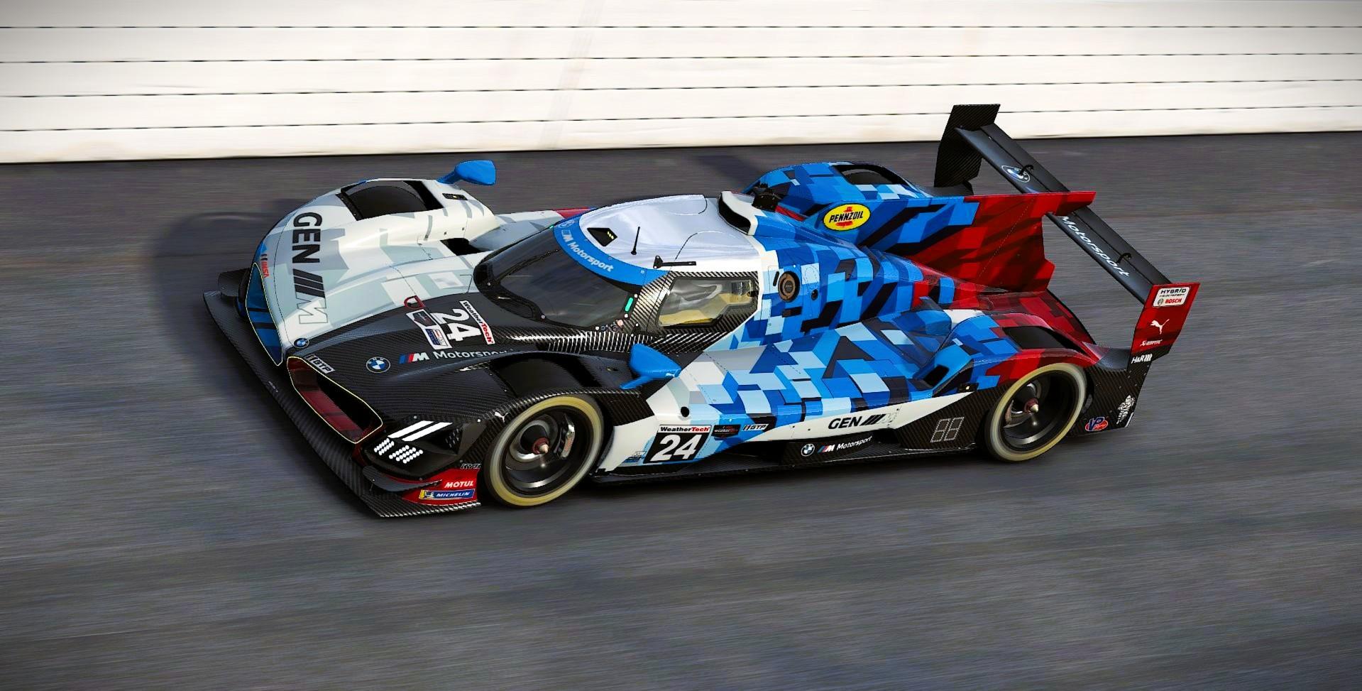 Preview of Team WRT #24 BMW M Hybrid V8 2026 IMSA Livery by Samuel J Ball