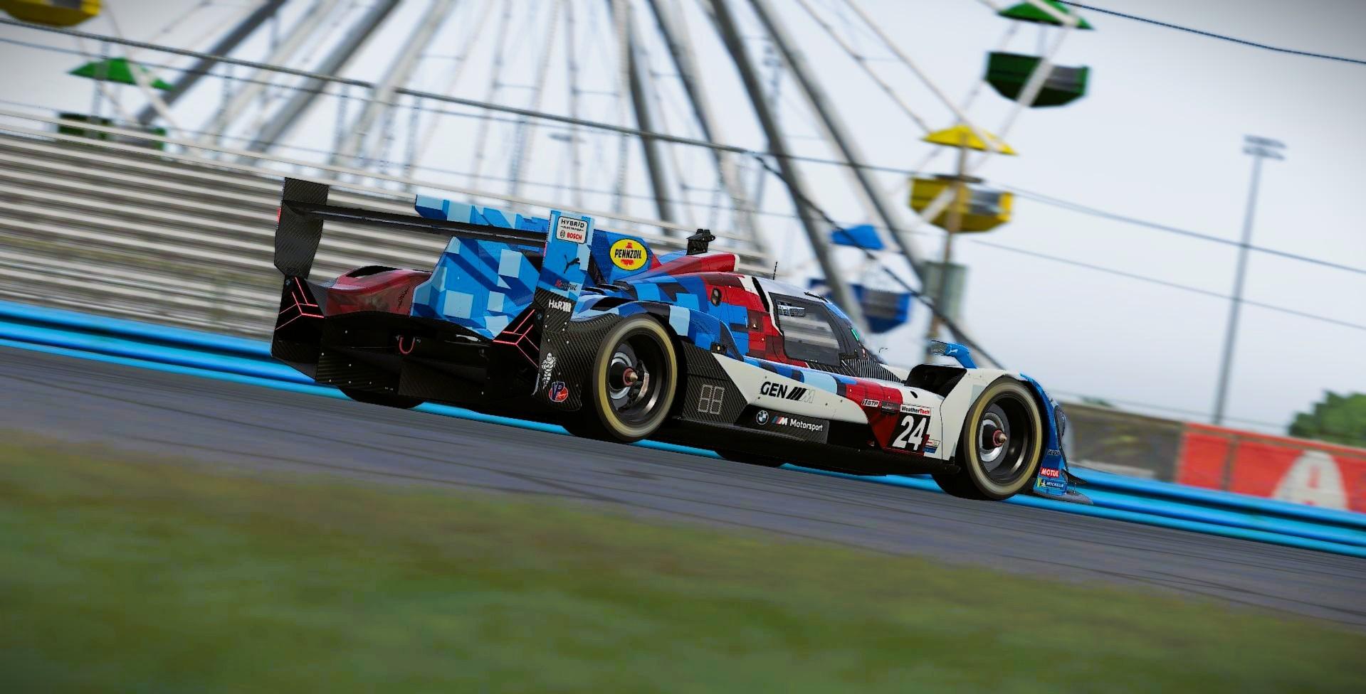 Preview of Team WRT #24 BMW M Hybrid V8 2026 IMSA Livery by Samuel J Ball