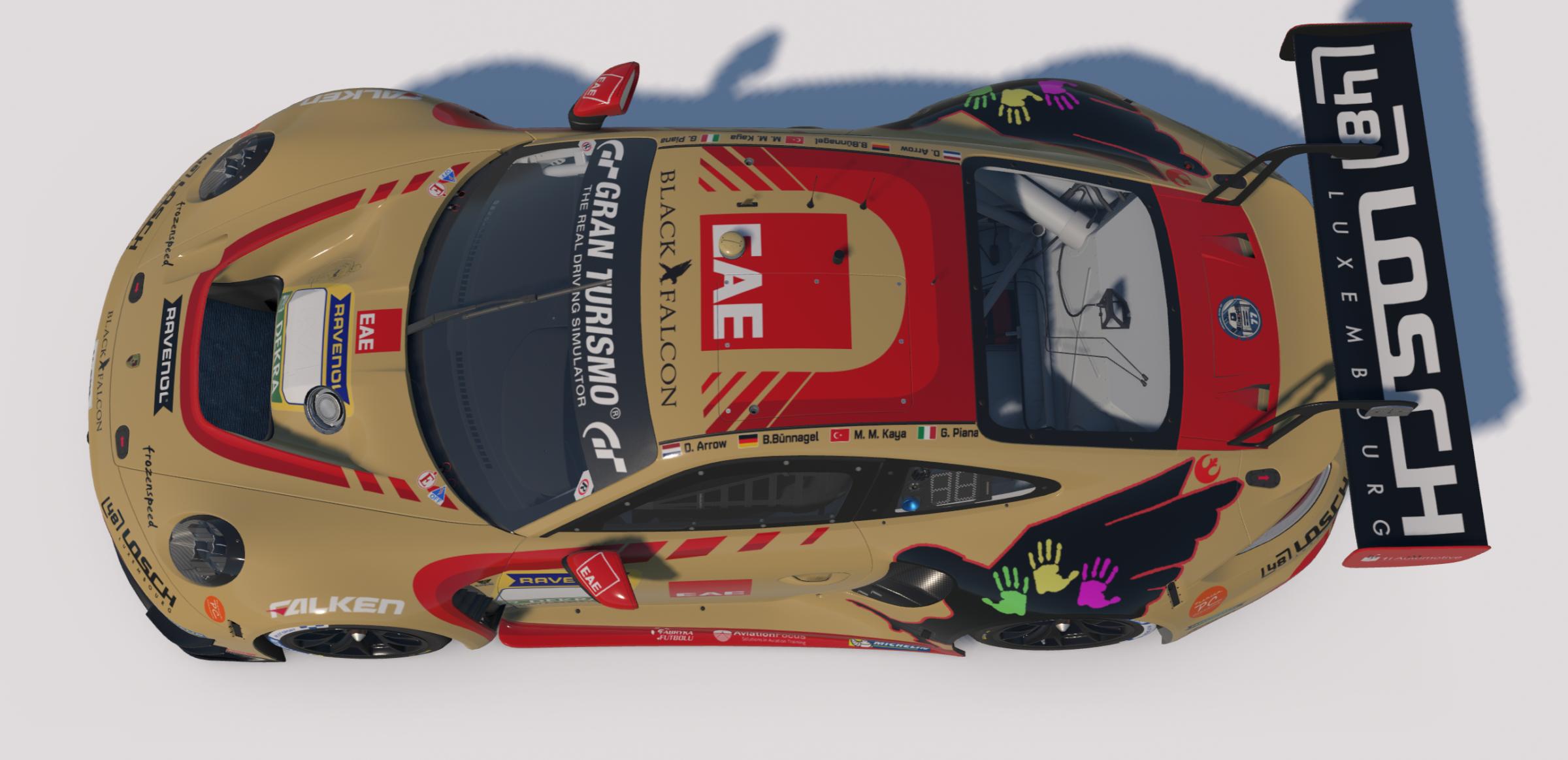 Preview of BLACK FALCON Team EAE 2025 by Ilya Babansky