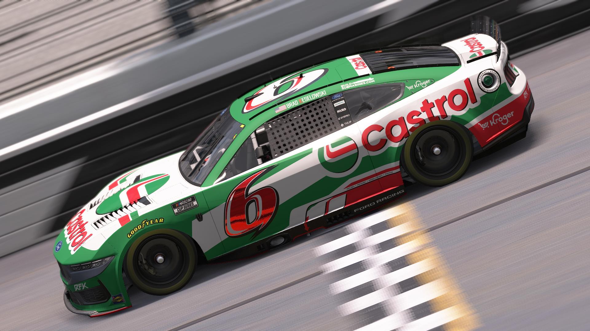 Preview of Brad Keselowski Castrol Greg Biffle Tribute by Luke Breitschopf
