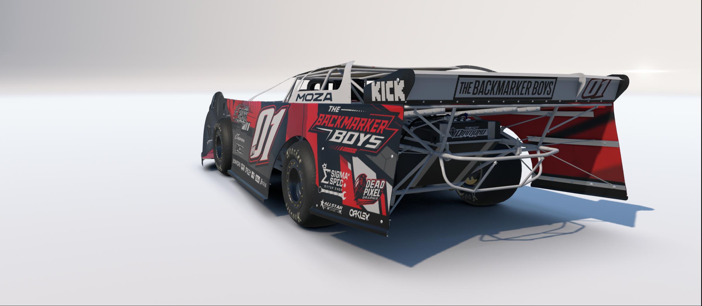 Preview of The Backmarker Boys Bmo #01 Pro Late Model by Bryan D Morris