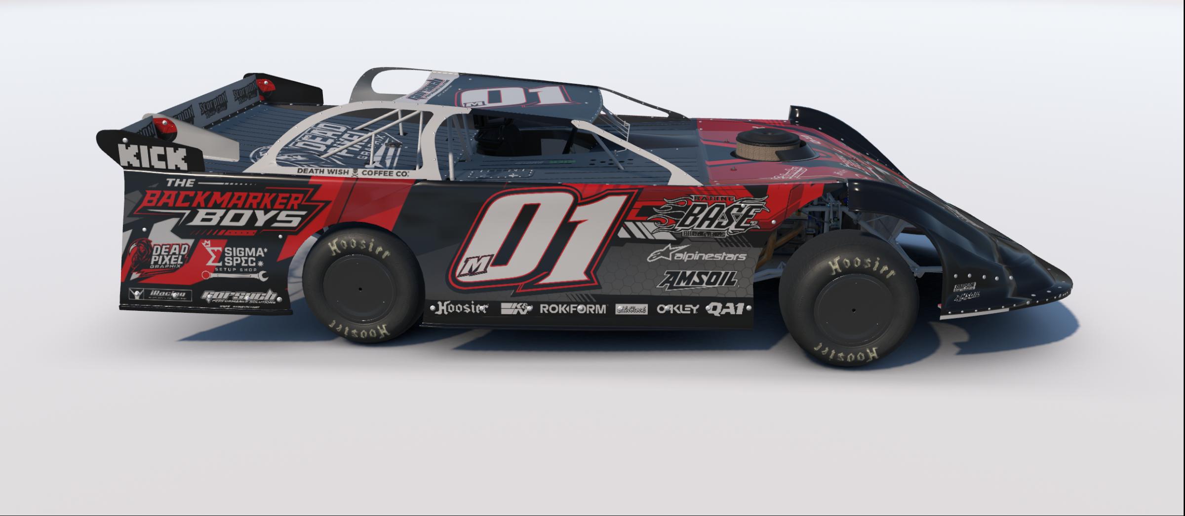 Preview of The Backmarker Boys Bmo #01 Pro Late Model by Bryan D Morris
