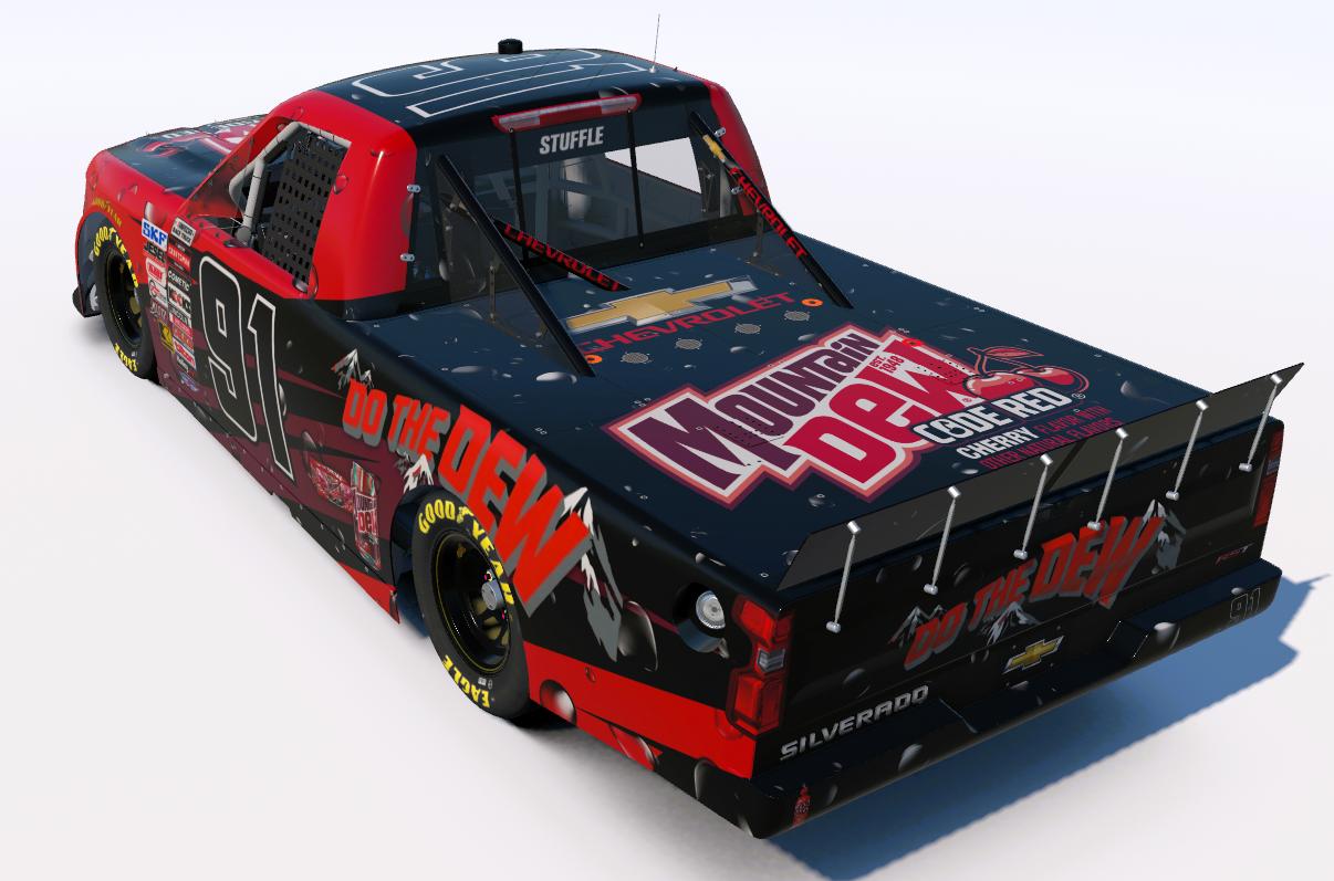 Preview of Mountain Dew Code Red Chevy Silverado by Jared S.
