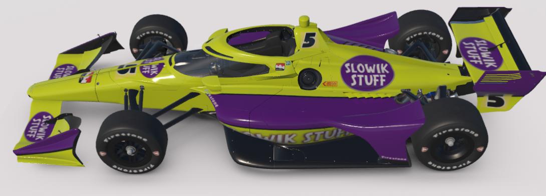 Preview of SLOWIK STUFF Indycar Dallara IR18 by Tony Rice LXIV
