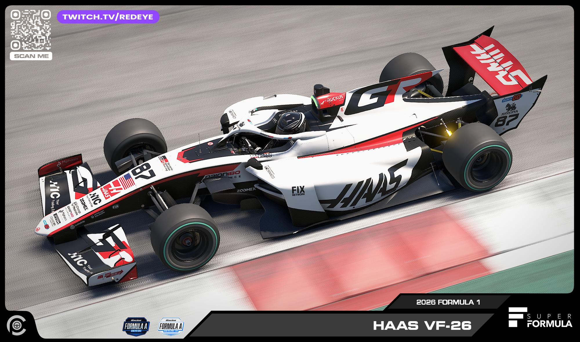 Preview of 2026 Haas VF-26 for SF23 by Paul R Chaloner
