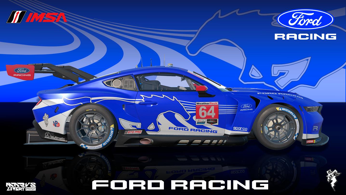 Preview of Ford Mustang GT3 - Ford Racing Team IMSA 2026 by Mabus T.