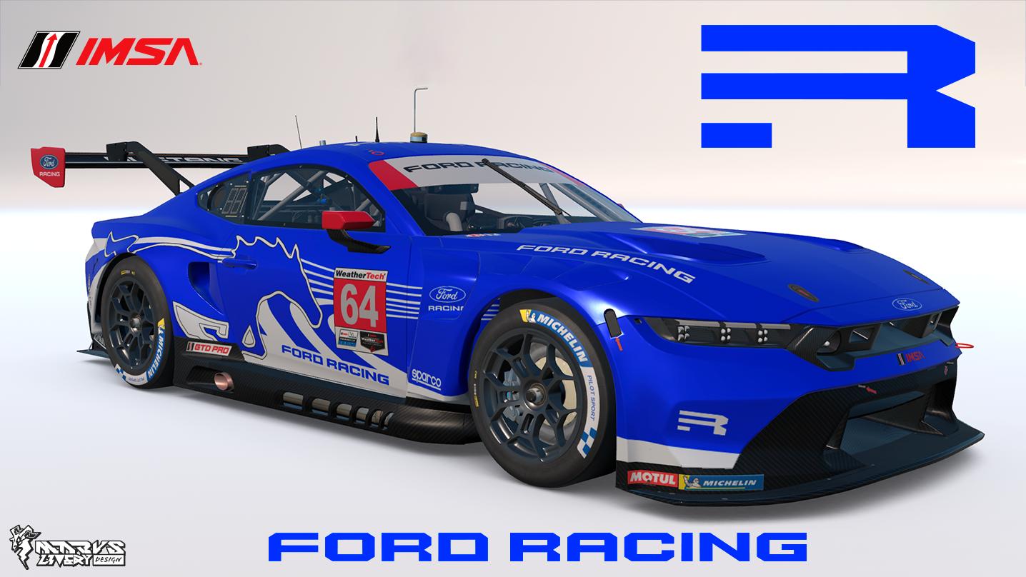 Preview of Ford Mustang GT3 - Ford Racing Team IMSA 2026 by Mabus T.