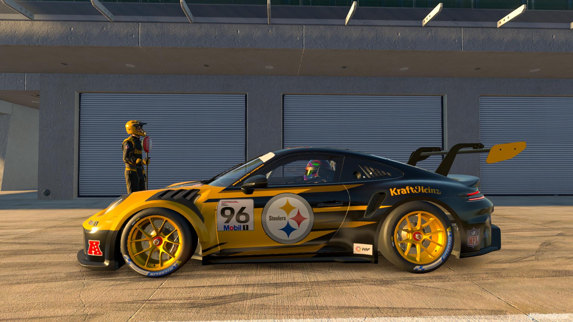 Preview of Pittsburgh Steelers Porsche 911 Cup (992.2) by Cameron A.