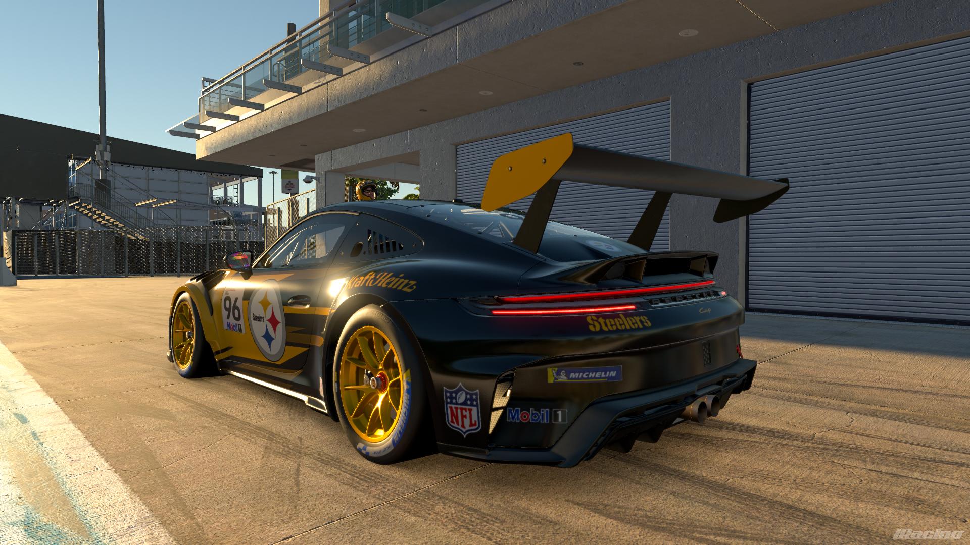 Preview of Pittsburgh Steelers Porsche 911 Cup (992.2) by Cameron A.