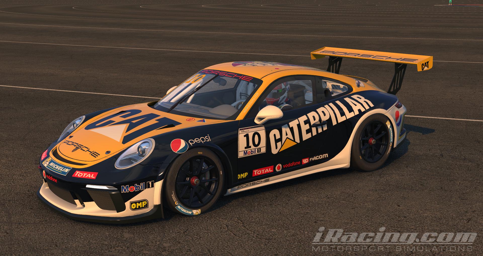 Preview of Porsche 911 Cup Caterpillar by Julien R.