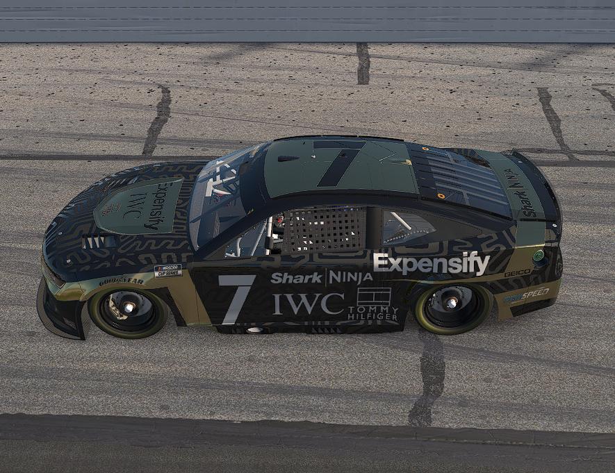 Preview of F1 the Movie paint scheme on Nascar Next Gen (Brad Pitt APX GP) by Lucas Alves9