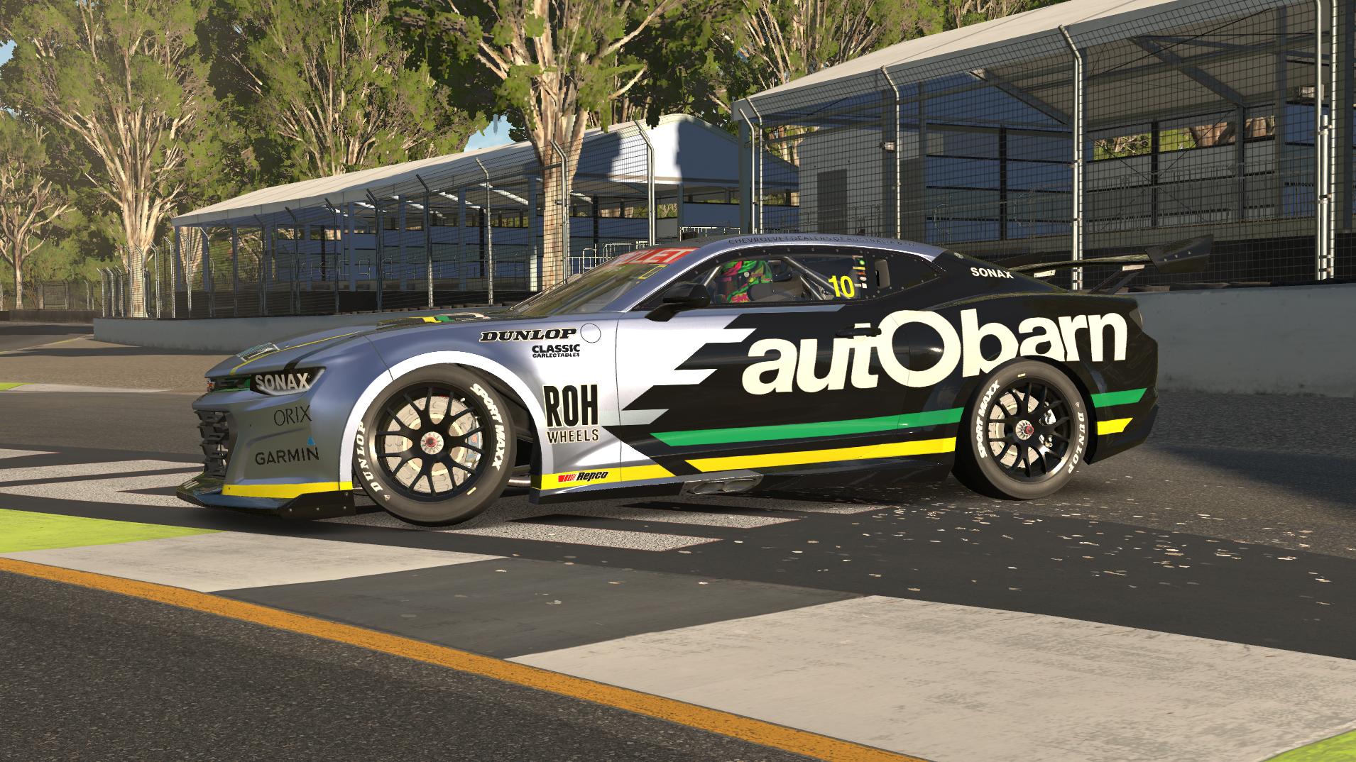 Preview of (Retro) HSV Dealer Team (Autobarn) - 2008 - Car #16 - Driven by:- Paul Dumbrell by Brad Heys