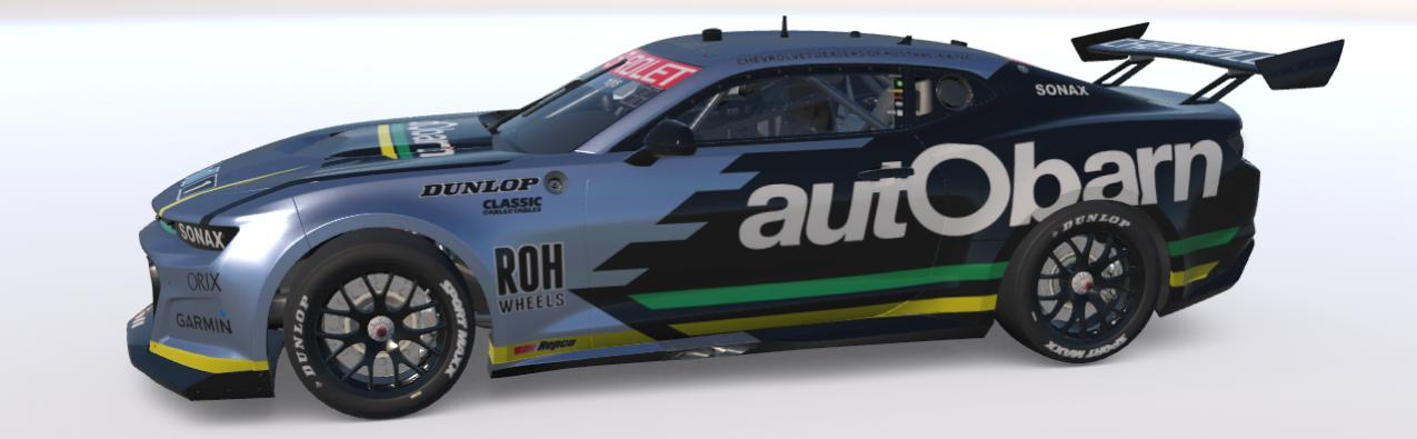 Preview of (Retro) HSV Dealer Team (Autobarn) - 2008 - Car #16 - Driven by:- Paul Dumbrell by Brad Heys