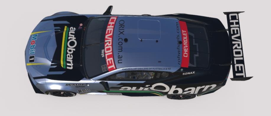 Preview of (Retro) HSV Dealer Team (Autobarn) - 2008 - Car #16 - Driven by:- Paul Dumbrell by Brad Heys