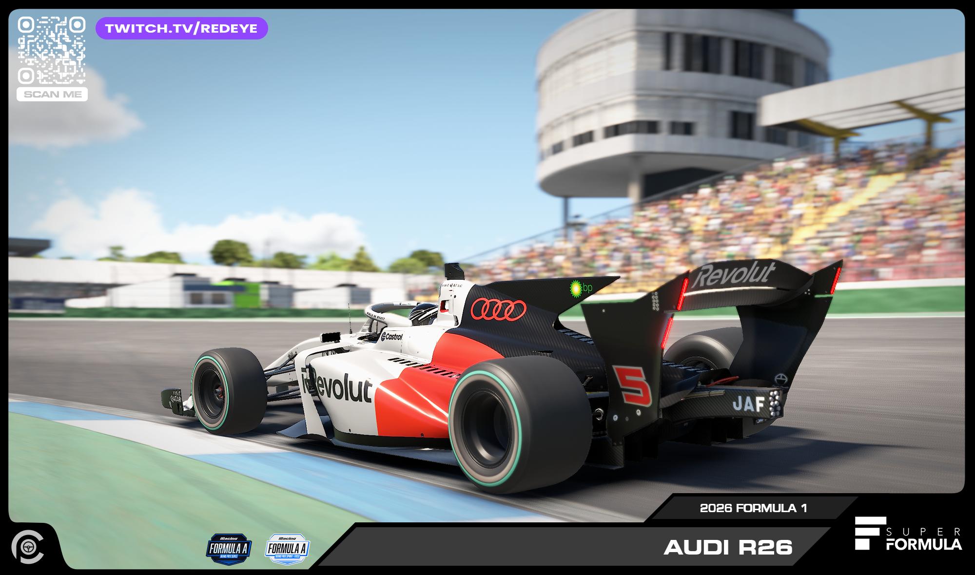 Preview of 2026 Audi R26 for SF23 by Paul R Chaloner