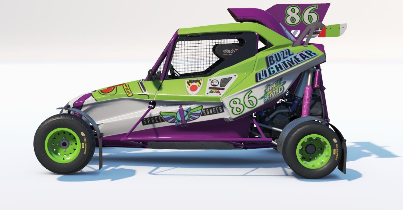 Preview of FIA Cross Car Buzz Lightyear by Don Craig