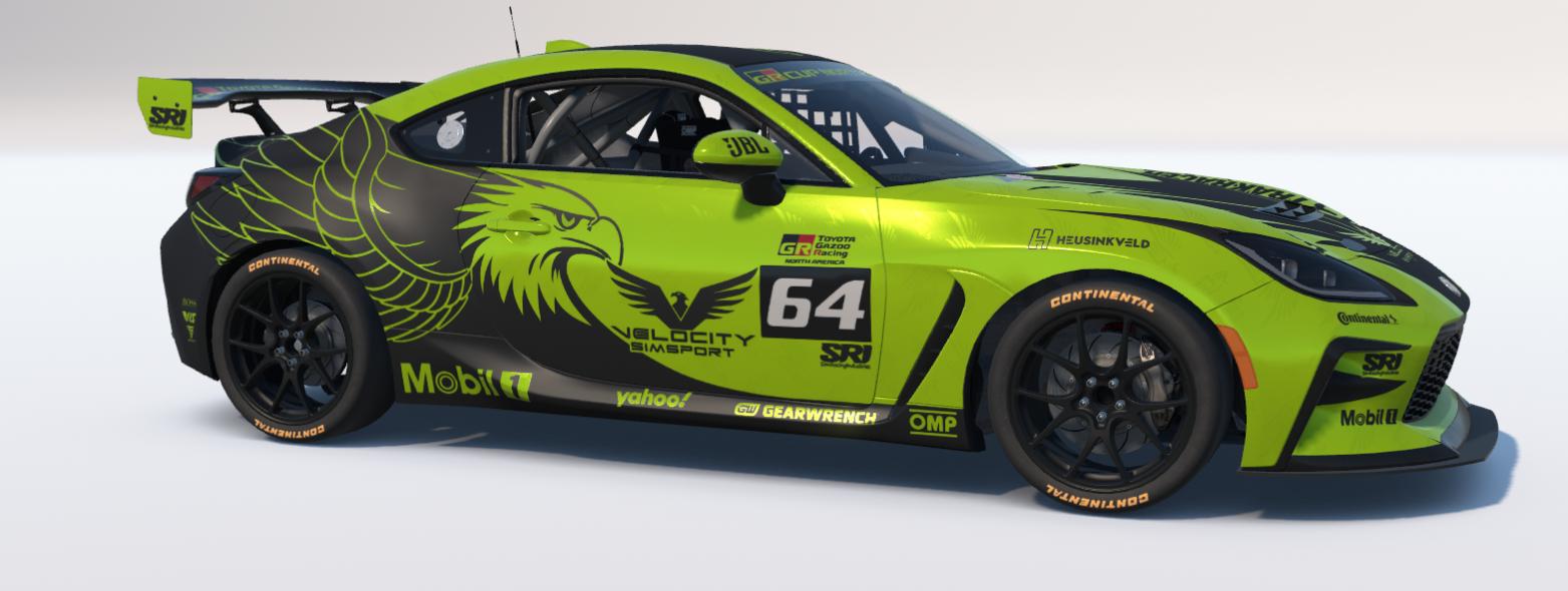Preview of TOYOTA GR86 VELOCITY SIMSPORTS PAINT (READ DESCRIPTION) by Colin C.