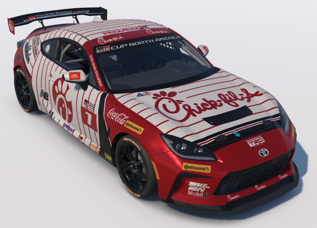 Preview of Chic-Fil-A Restaurant Toyota GR86 by Ronald Lawson2