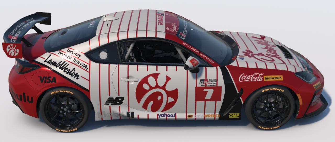 Preview of Chic-Fil-A Restaurant Toyota GR86 by Ronald Lawson2