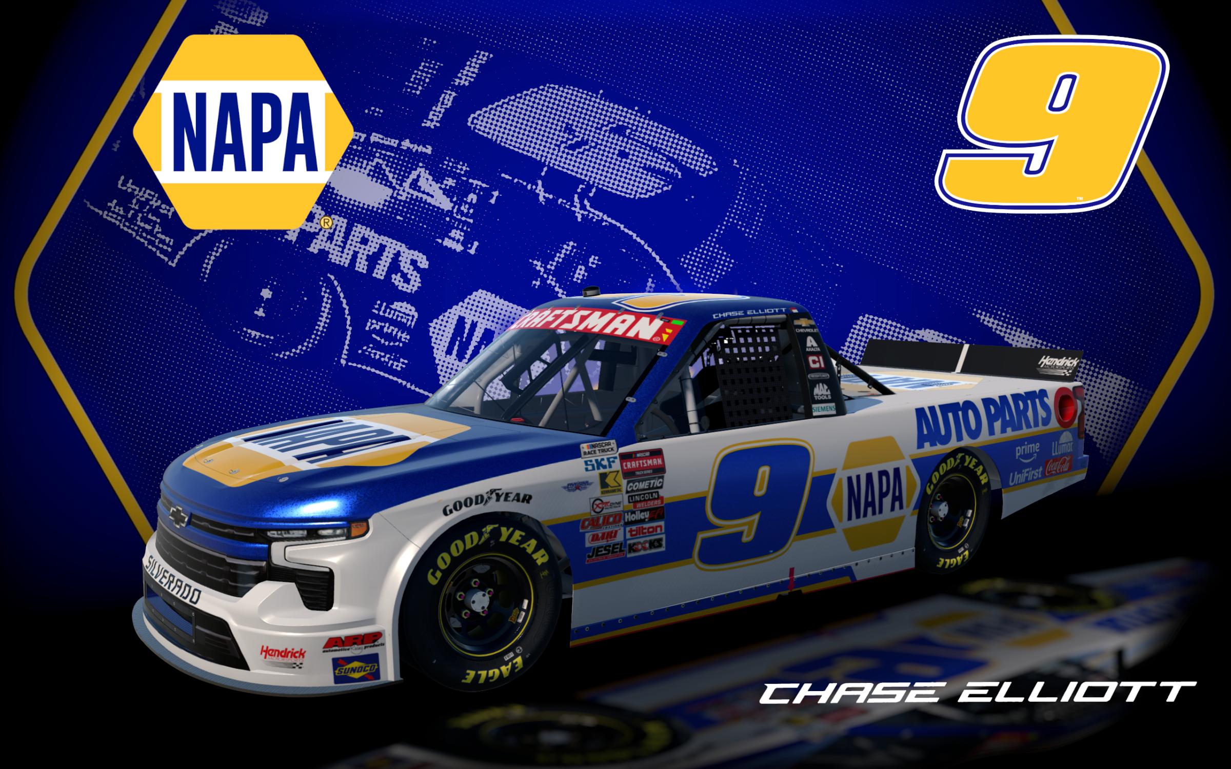 Preview of Chase Elliott 2026 Napa Silverado (Fictional) by Nathaniel O.