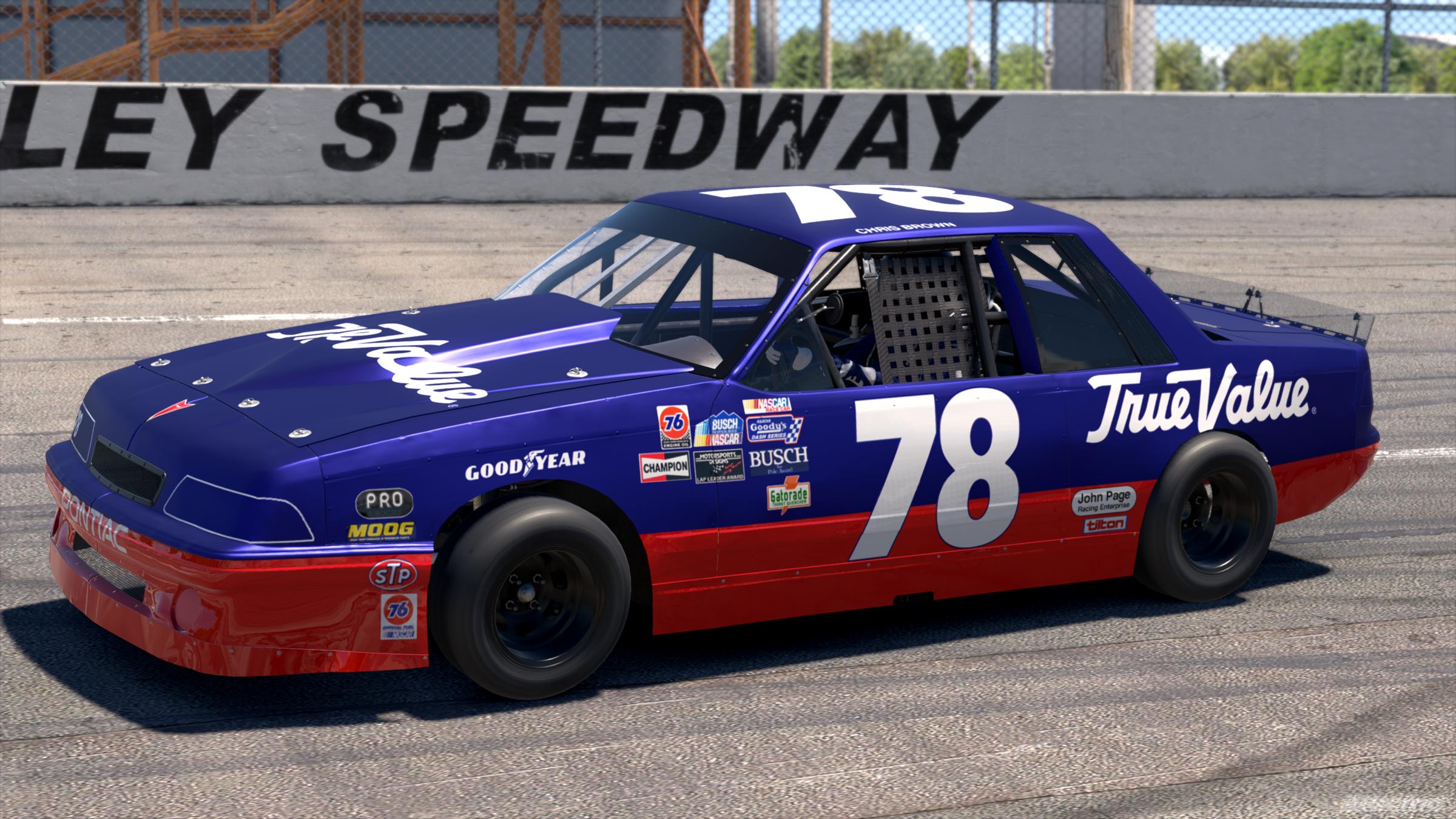 Preview of 1995 #78 Chris Brown True Value Pontiac by Vincent Giacalone