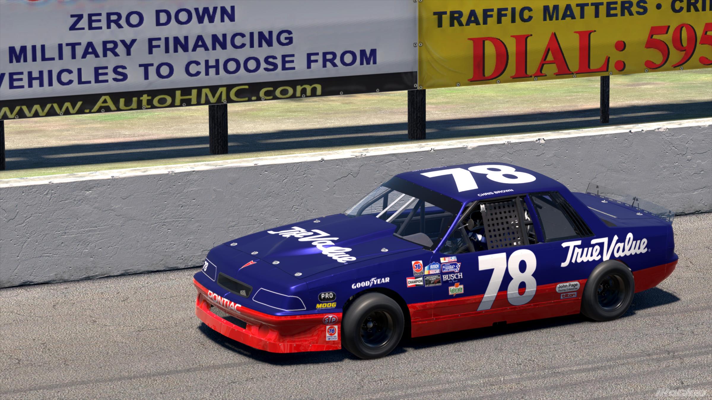 Preview of 1995 #78 Chris Brown True Value Pontiac by Vincent Giacalone