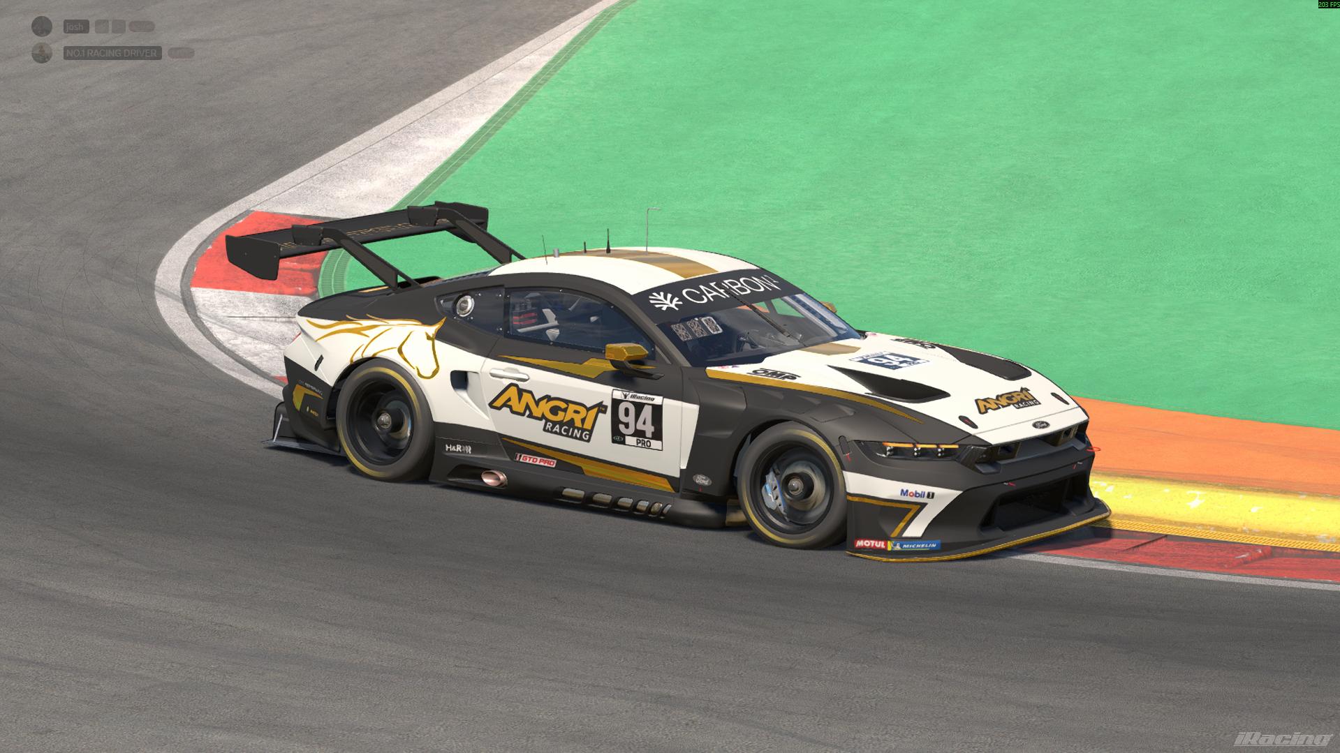 ANGRi Racing Ford Mustang GT3 by Tate Bishop - Trading Paints
