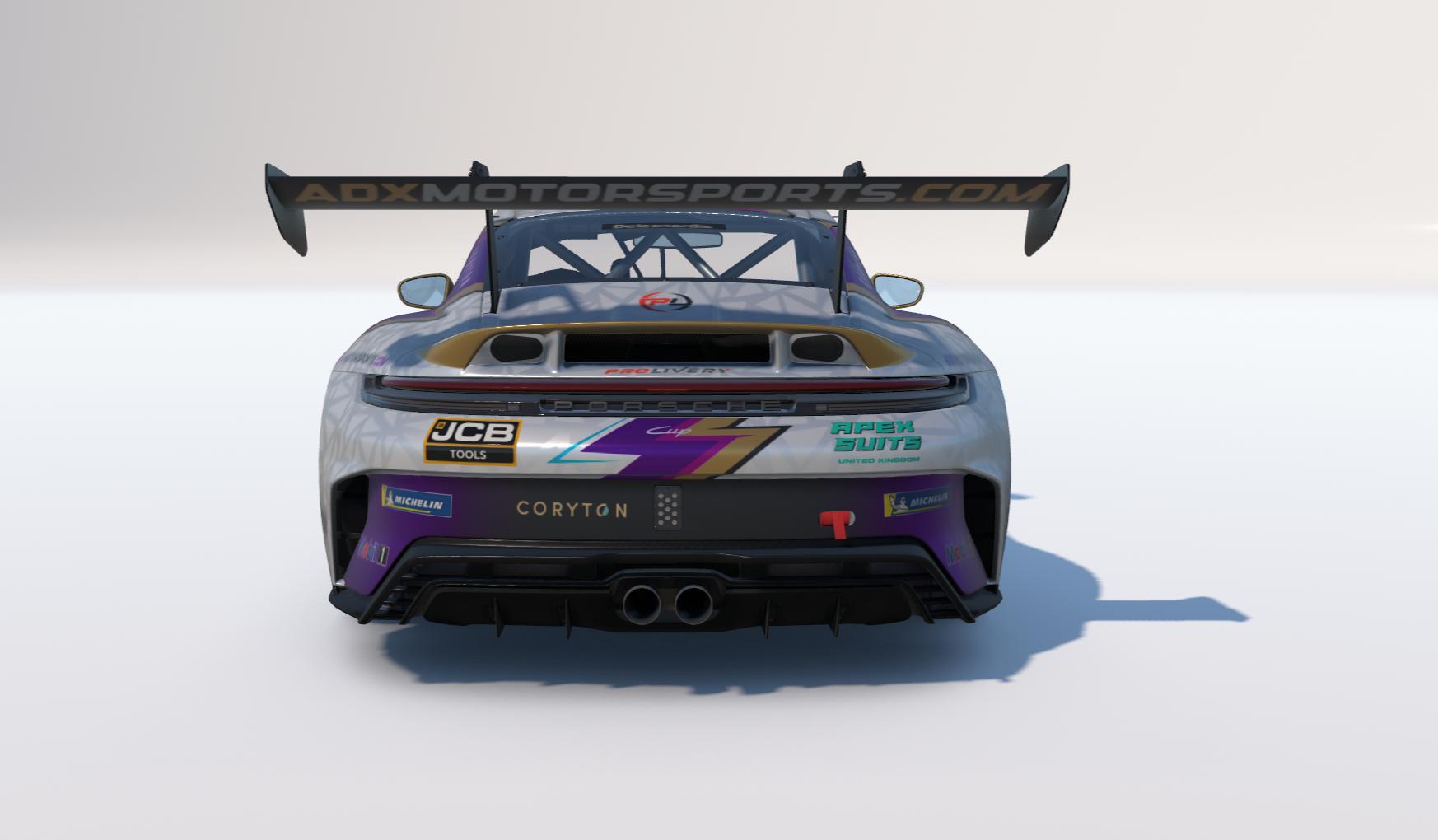 Preview of Porsche 992 2 Cup ADX Motorsports by Stefano Deleonardis