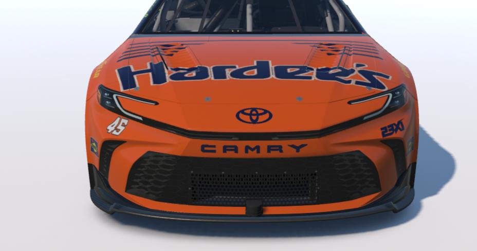 Preview of Tyler Reddick - Hardees Throwback Concept - Days of Thunder Russ Wheeler by Gary G.