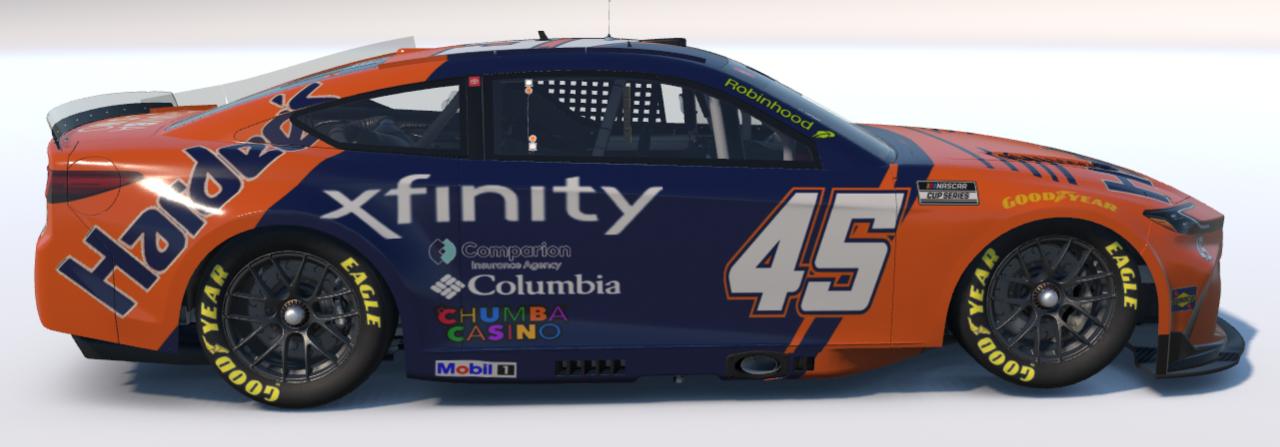 Preview of Tyler Reddick - Hardees Throwback Concept - Days of Thunder Russ Wheeler by Gary G.