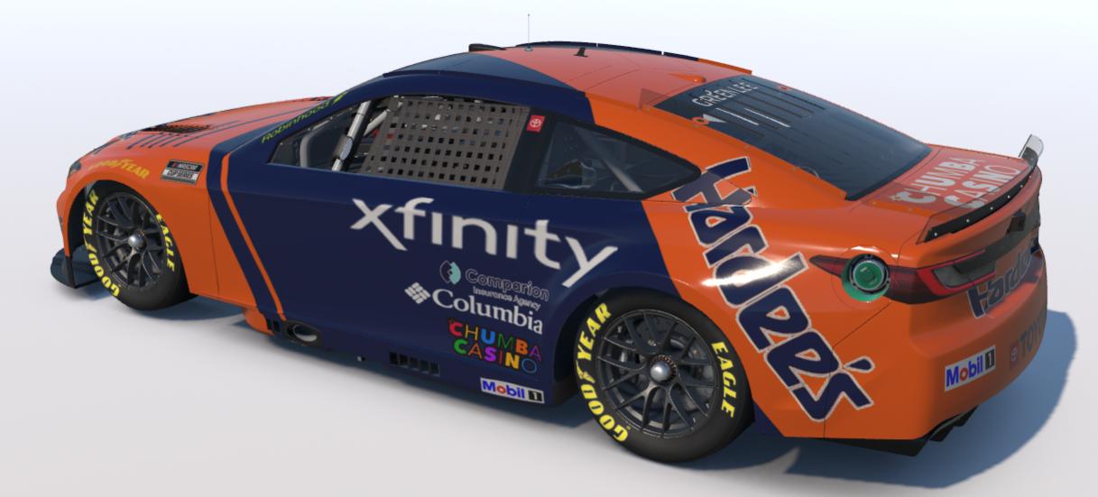 Preview of Hardees Throwback Concept - Days of Thunder Russ Wheeler by Gary G.