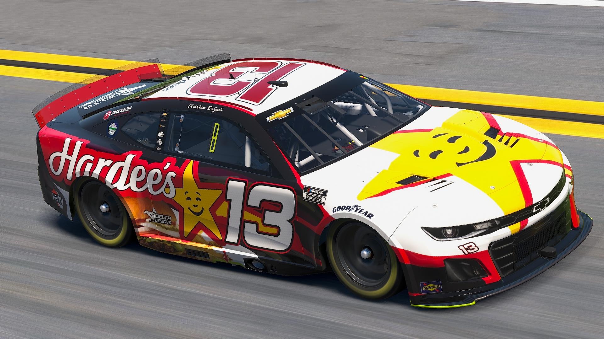 Preview of #13 Hardees Camaro by Christian Delgado