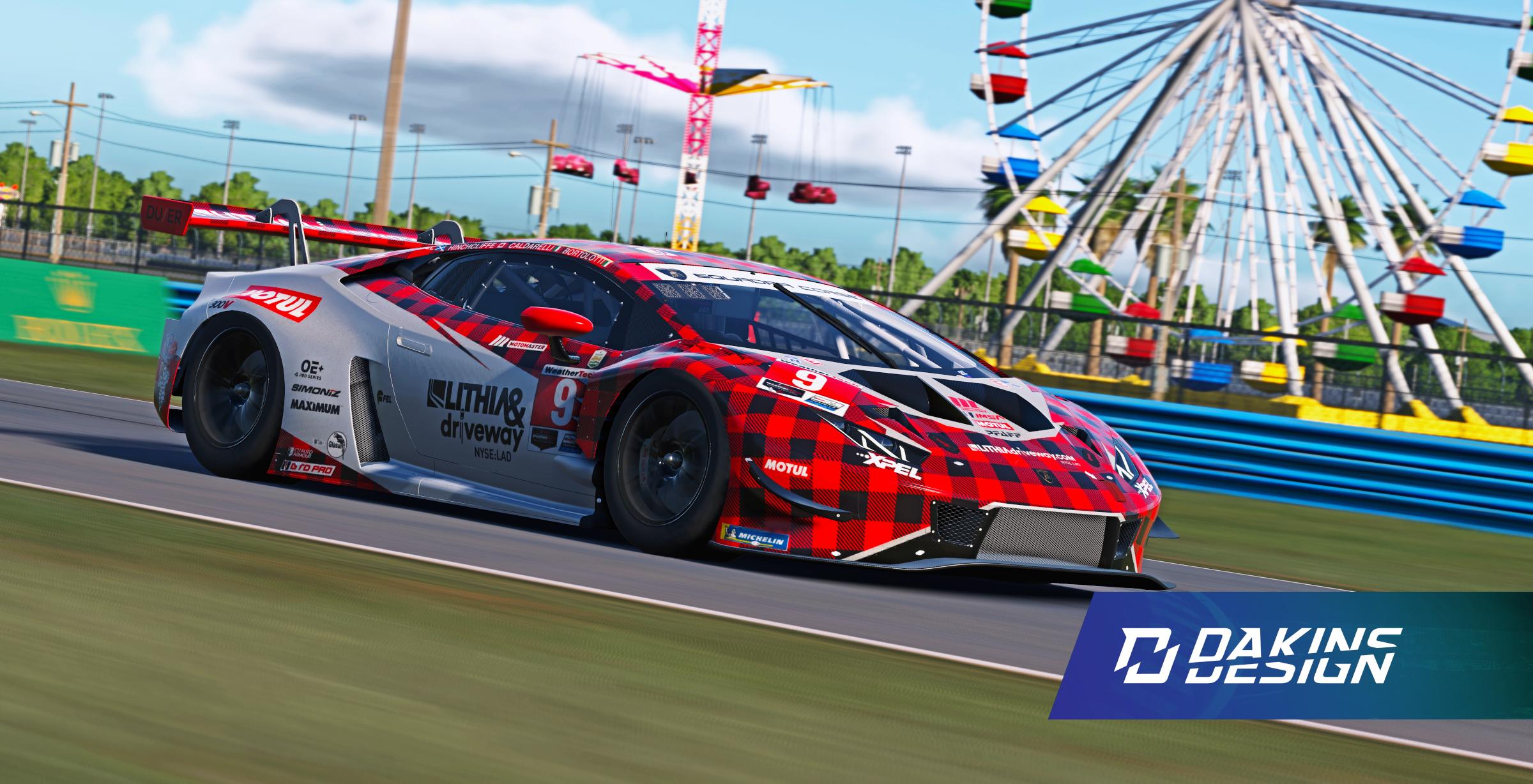 Preview of OFFICIAL 2026 Pfaff Motorsports x Lithia x Motul IMSA GTD PRO Lamborghini Huracan GT3 Evo 2 by Jason Dakins