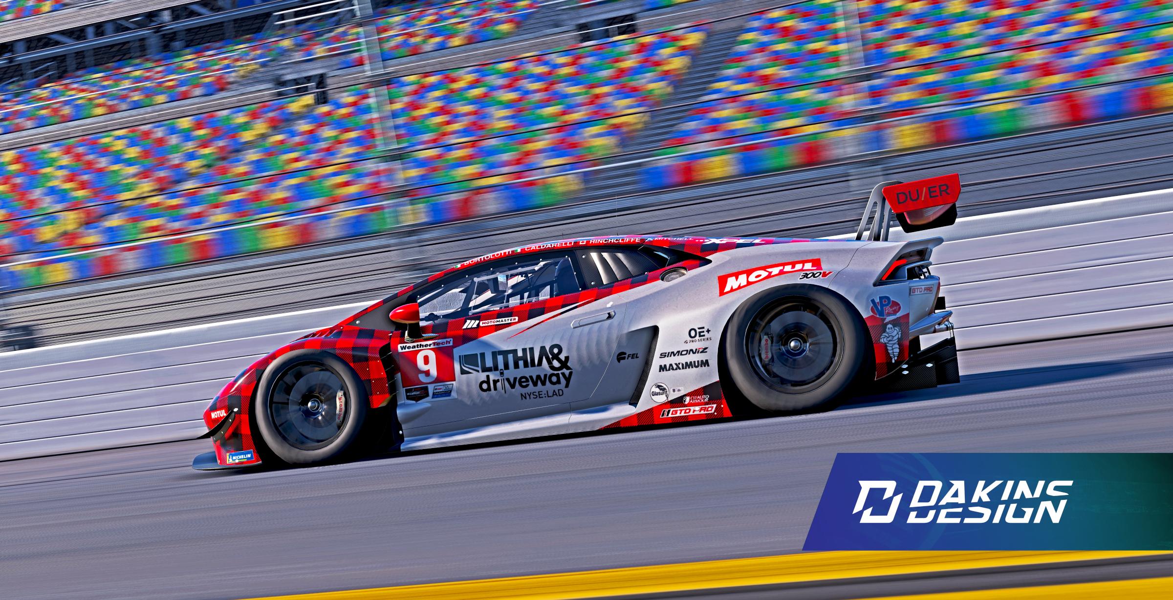 Preview of OFFICIAL 2026 Pfaff Motorsports x Lithia x Motul IMSA GTD PRO Lamborghini Huracan GT3 Evo 2 by Jason Dakins