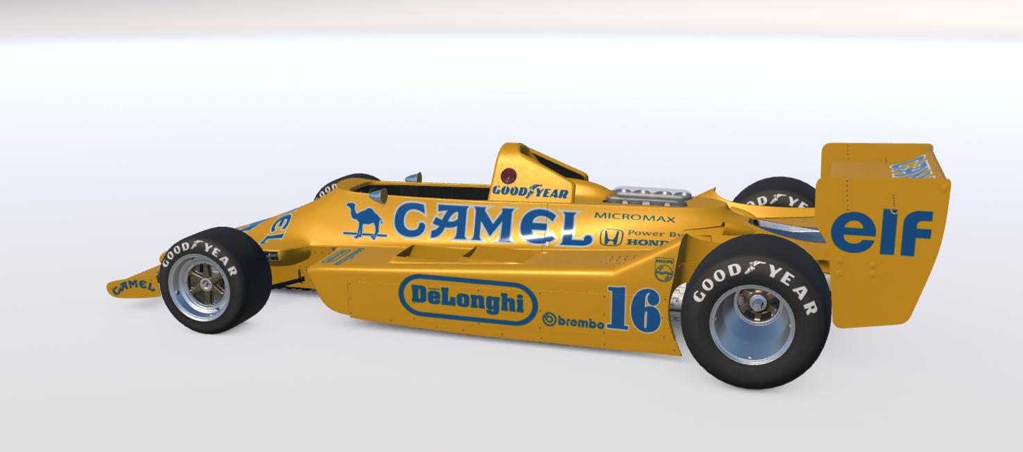 Preview of Ayrton Senna  Lotus Honda CAMEL no # by Donald W.