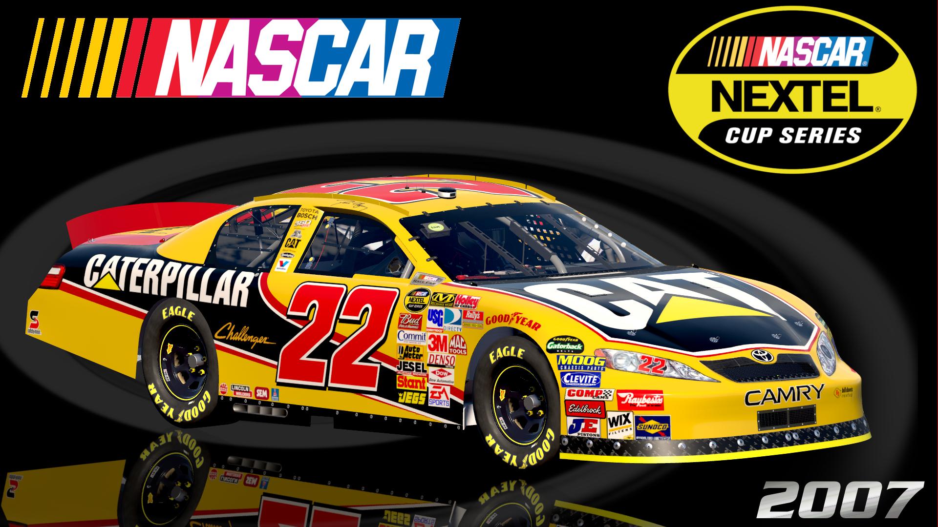 Preview of #22 Dave Blaney 2007 CAT Toyota Camry by Christian Budd