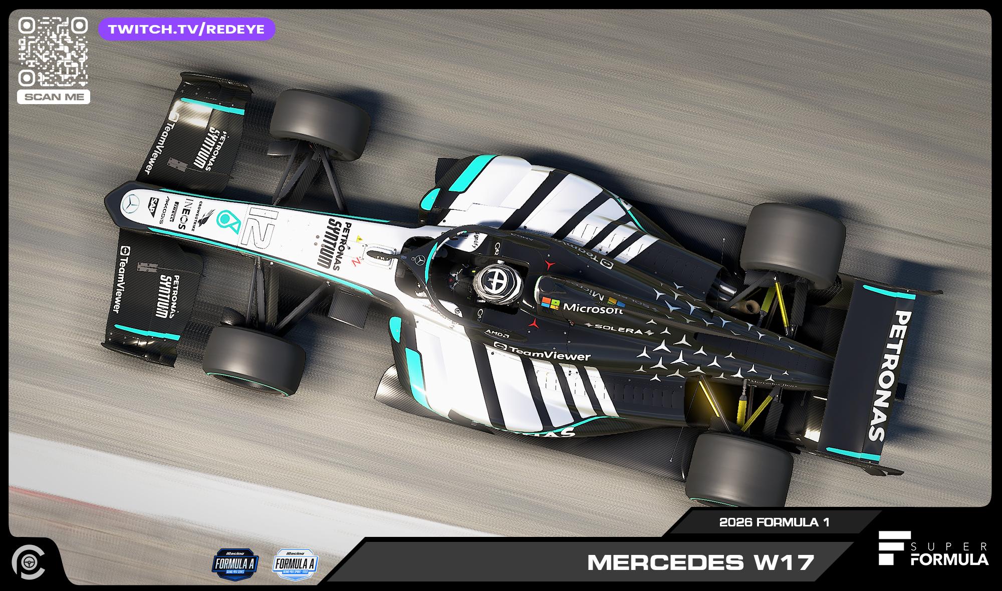 Preview of 2026 Mercedes W17 for SF23 by Paul R Chaloner