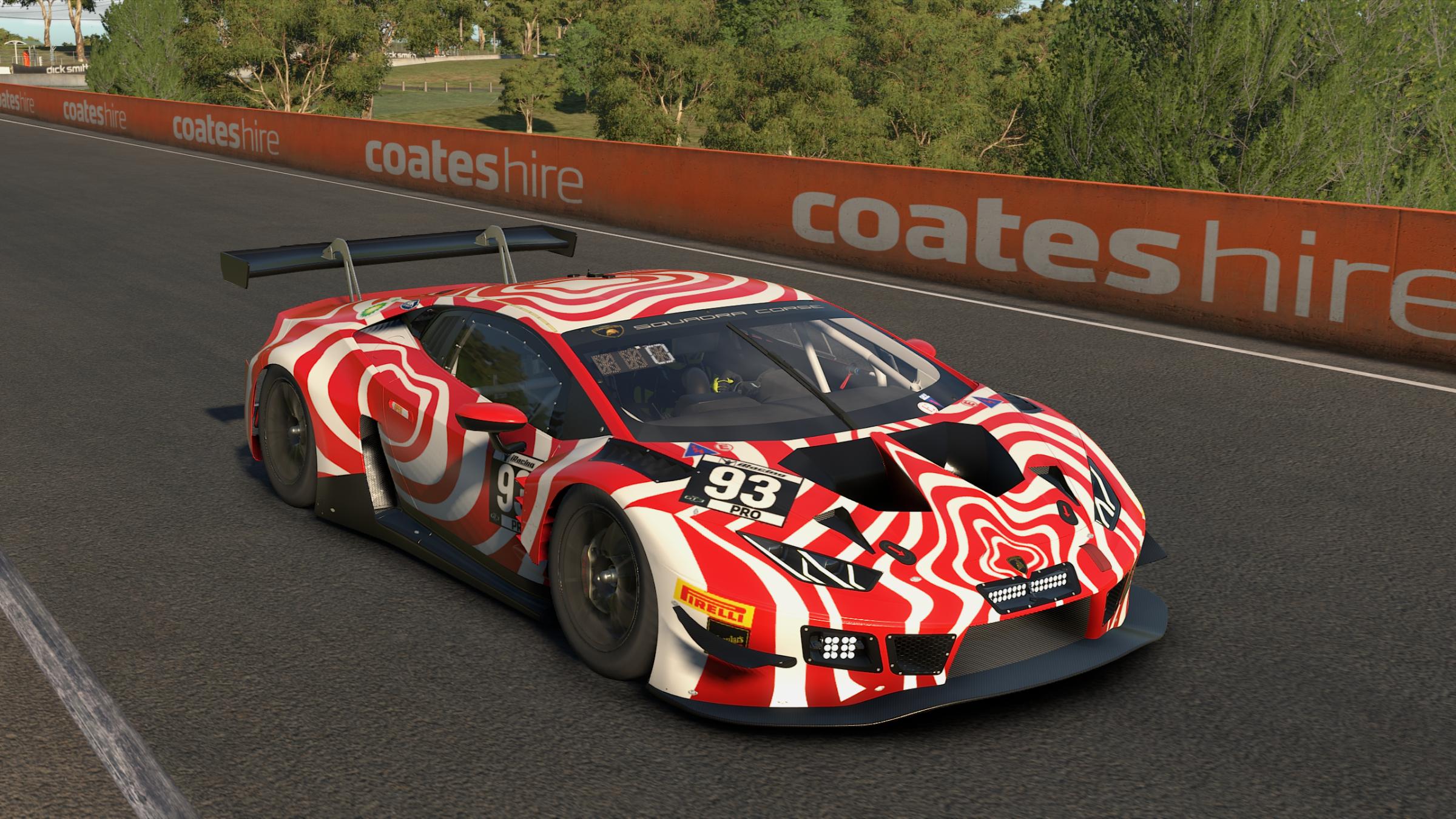 Preview of Wall Racing 93 Bathurst 2025 Stamped Number by Tyler Newitt