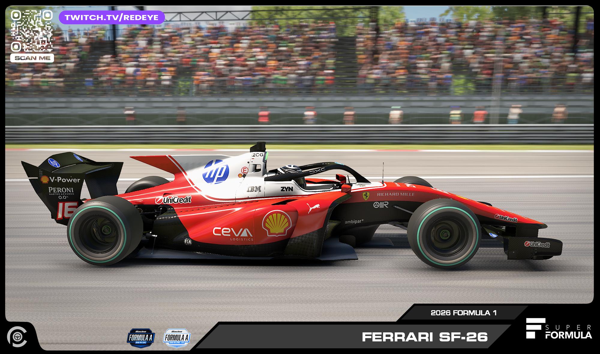 Preview of 2026 Ferrari SF-26 for SF23 by Paul R Chaloner